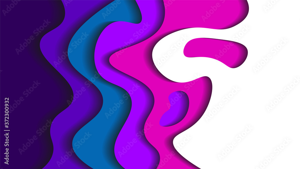 Background, Wallpaper. Wavy, Wave, Liquid, Fluid, Paper Cut. Colorful Design Abstract Modern Minimalist. Vector EPS10 Background, Wallpaper. Wavy, Wave, Liquid, Fluid, Paper Cut. Colorful Design Abstract Modern Minimalist. Vector EPS10