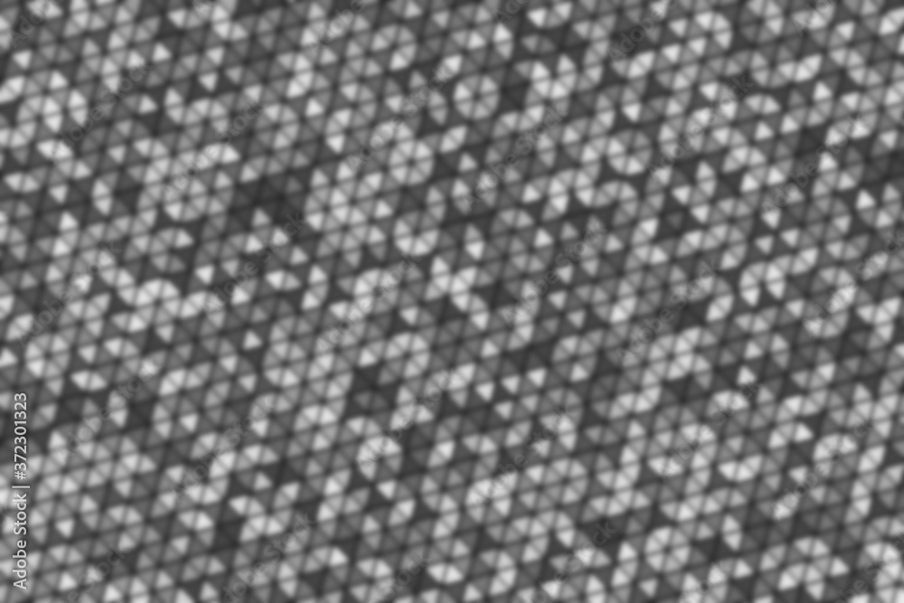 Fototapeta premium Abstract polygonal background with blur effect. Triangular mosaic texture. Smooth and unfocused illustration.