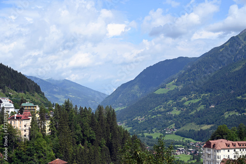 Bad Gastein landscape summer season Austria