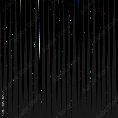 black background with dark lines