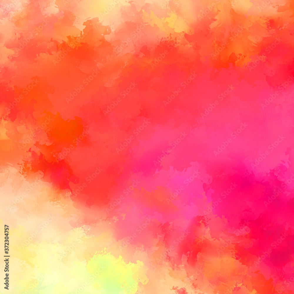 Strokes of paint. 2D Illustration. Brushed Painted Abstract Background. Brush stroked painting. Modern art.
