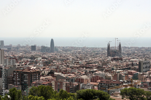 A view of Barcelona in Spain