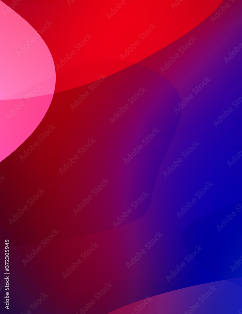 Obraz premium Abstract background. Colorful wavy design wallpaper. Creative graphic 2d illustration. Trendy fluid cover with dynamic shapes flow.
