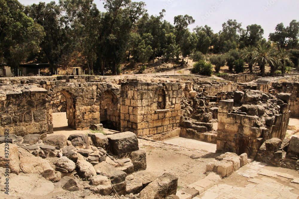 A view of Beit Shean in Israel