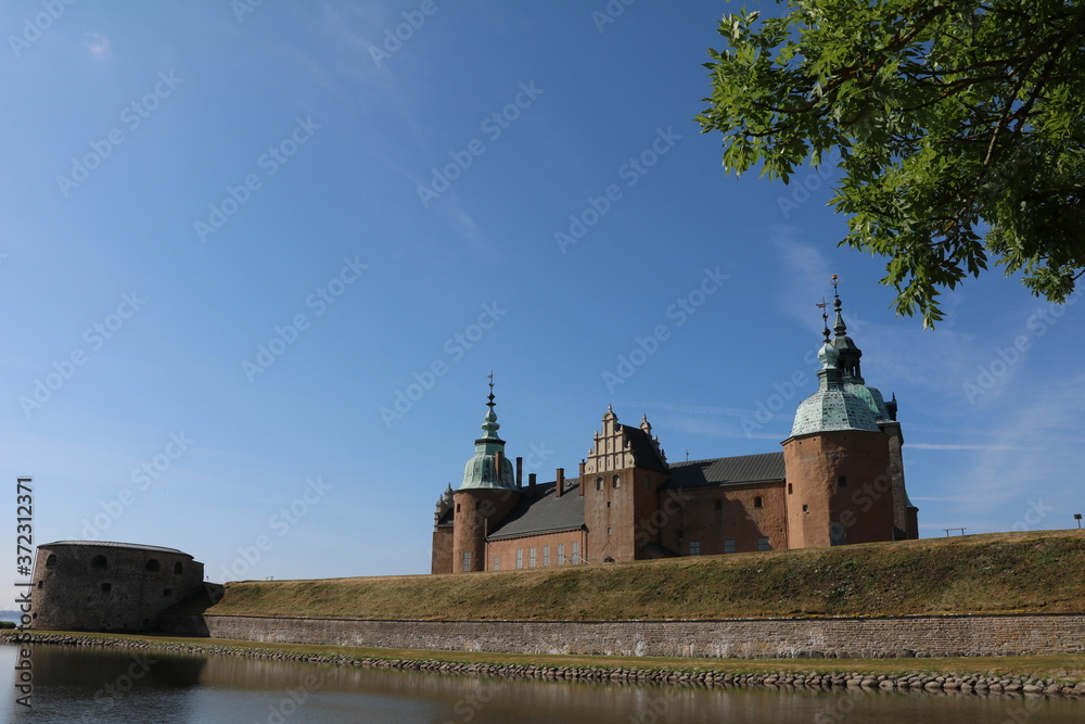  Castle Kalmar in the city of Kalmar, Sweden