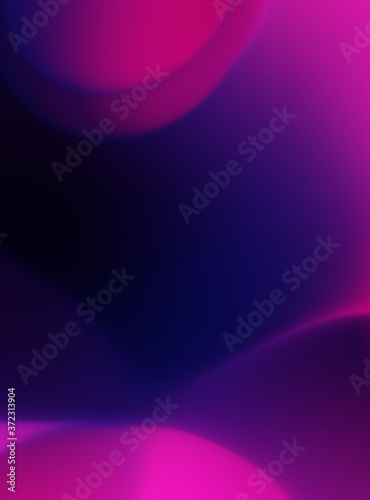 Abstract background. Fractal waves of magic energy and light motion. Colorful wallpaper template of glowing moving light shapes.