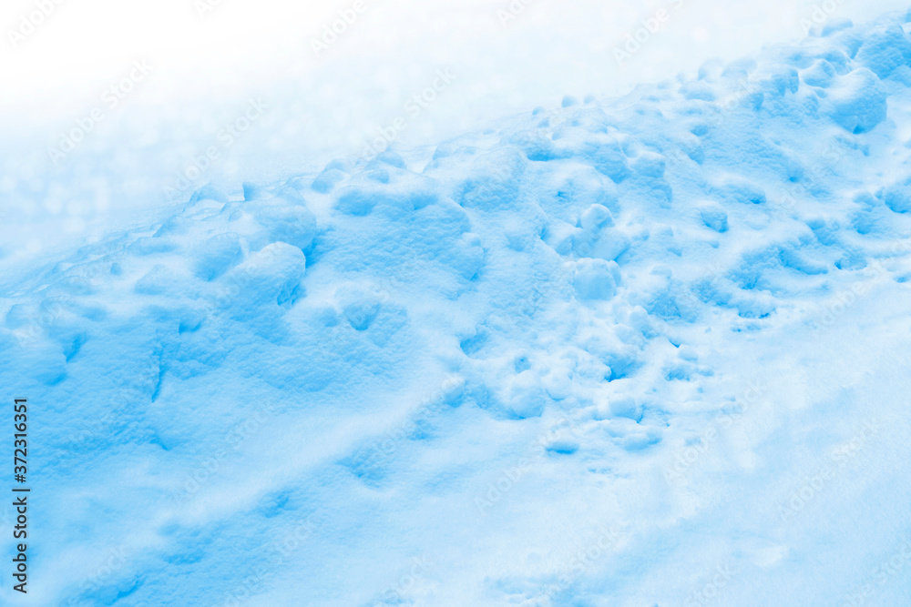 Obraz premium Background. Winter landscape. The texture of the snow