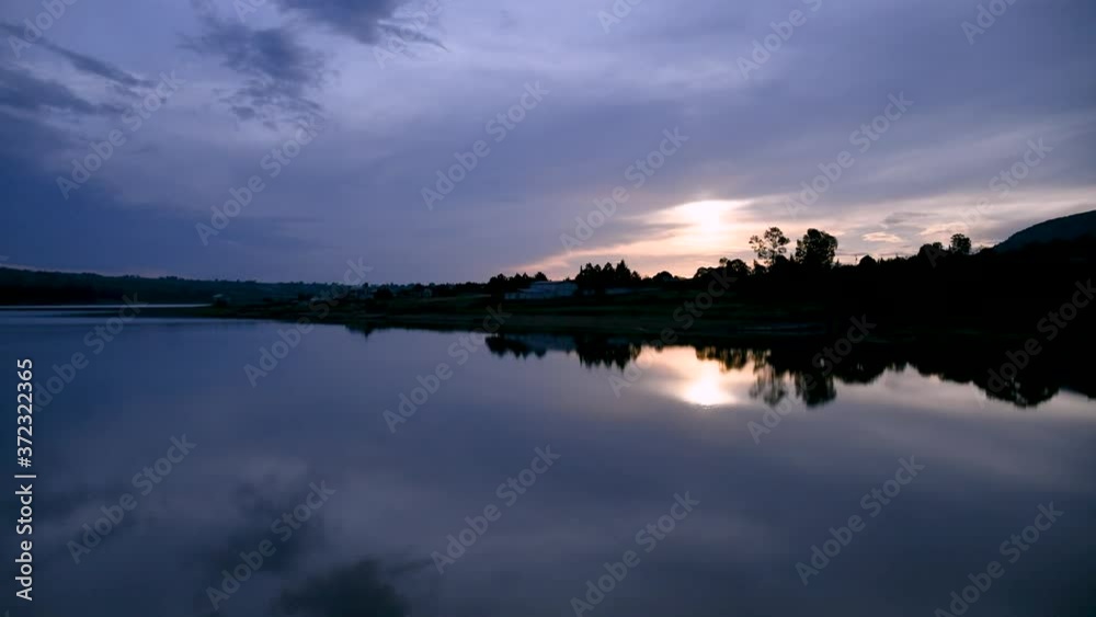 Sunset Timelapse in Presa San Pedro, Huimilpan, Querétaro, México Sunset Timelapse in Presa San Pedro, Huimilpan, Querétaro, México