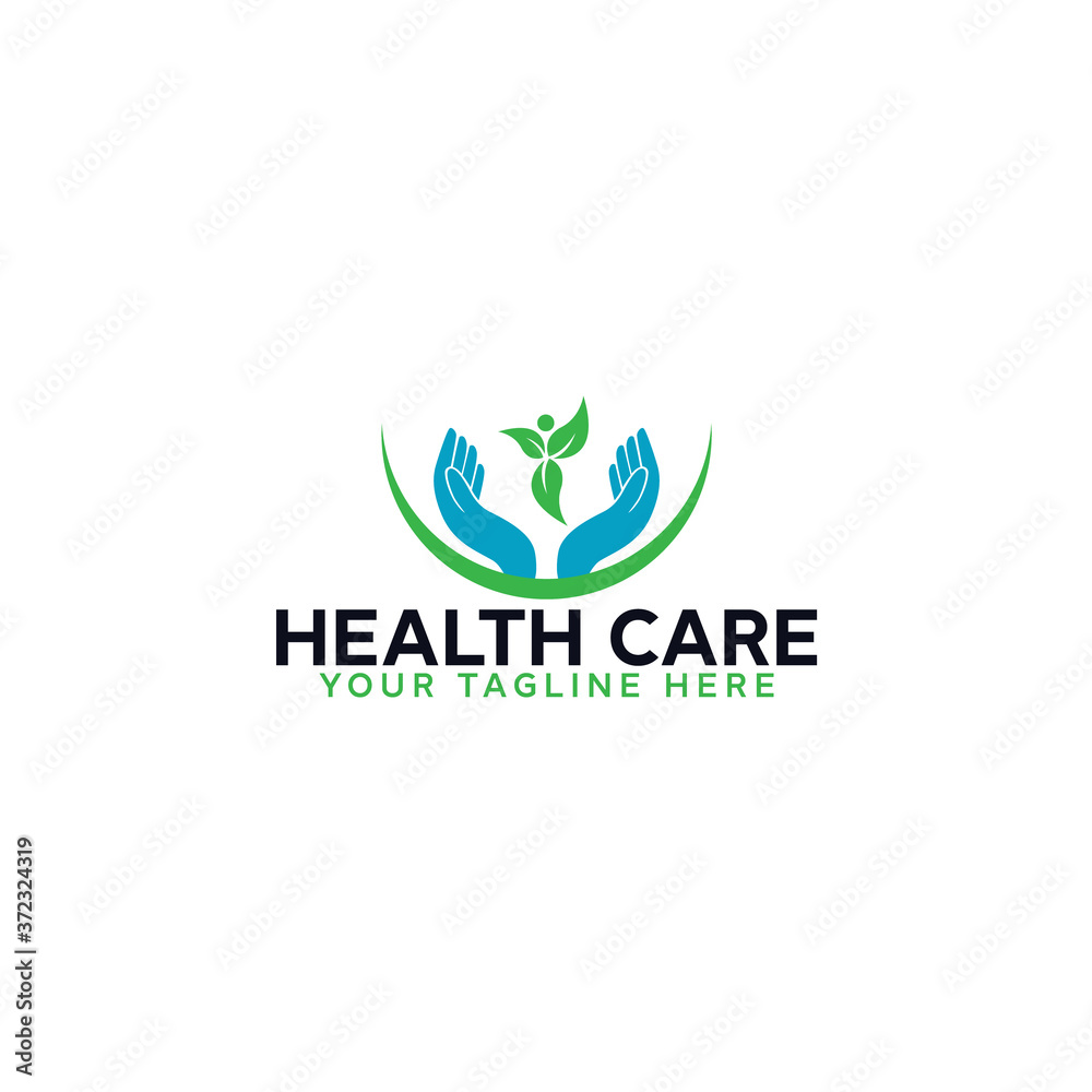 Healthy Care Logo Design. Medical Health Care Vector Logo Design Template.