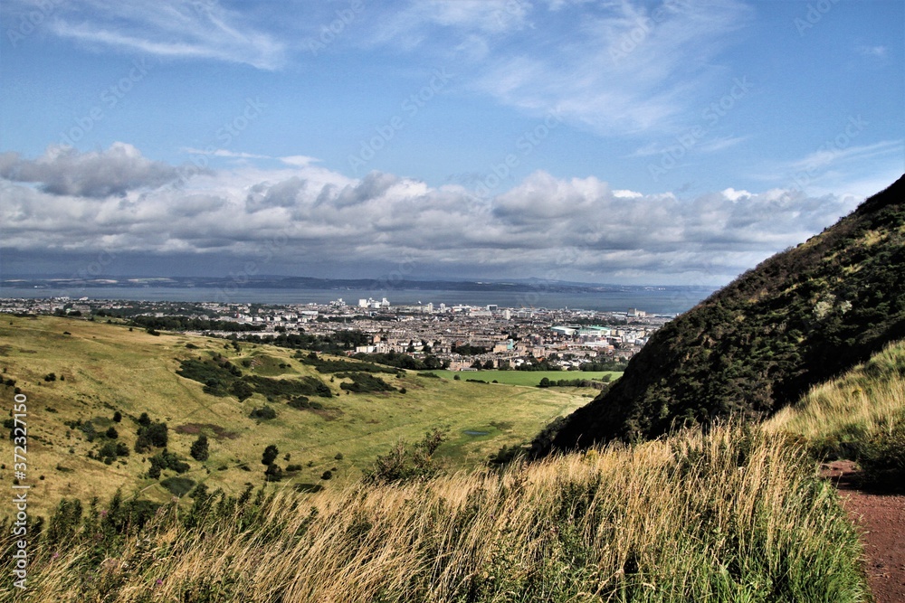 A panoramic view of Edinburgh A panoramic view of Edinburgh