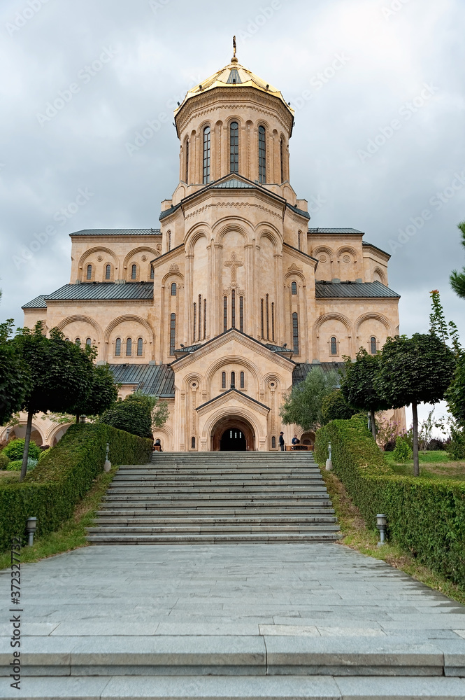 Holy Trinity Cathedral known as Sameba of Tbilisi Georgia