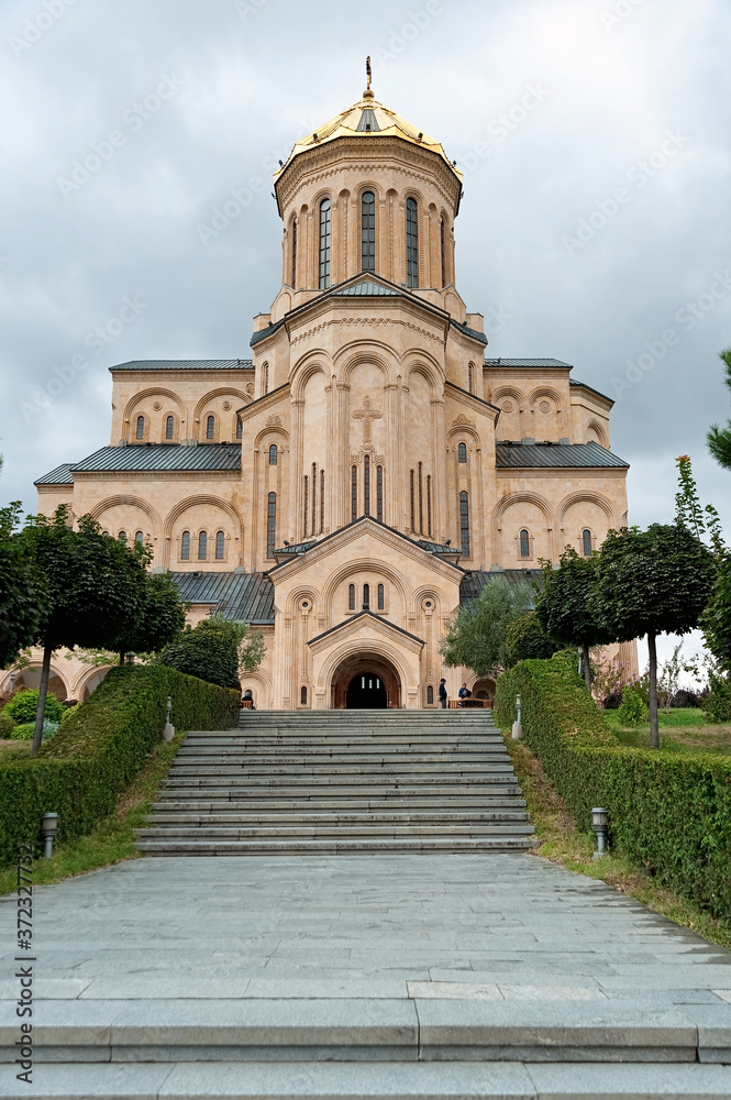 Holy Trinity Cathedral known as Sameba of Tbilisi Georgia Holy Trinity Cathedral known as Sameba of Tbilisi Georgia