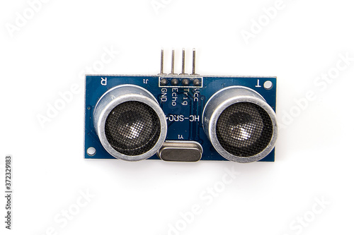 electronic module ultrasonic isolated