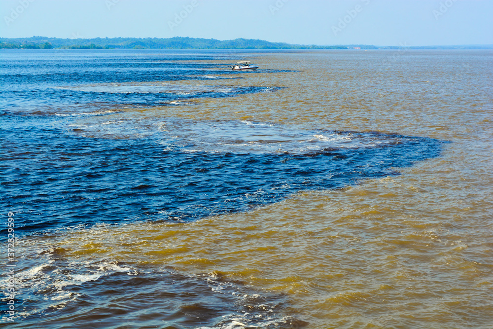 Fototapeta premium meeting of oceans