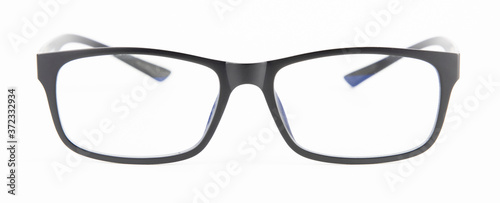 Glasses isolated on white with clipping path.