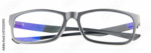 Glasses isolated on white with clipping path.