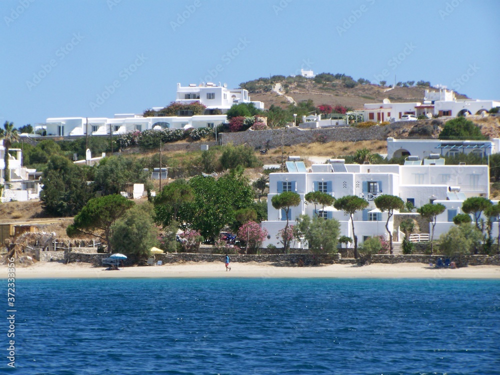 Grèce - Les Cyclades - Île de Paros - Parikia- Plage Krios