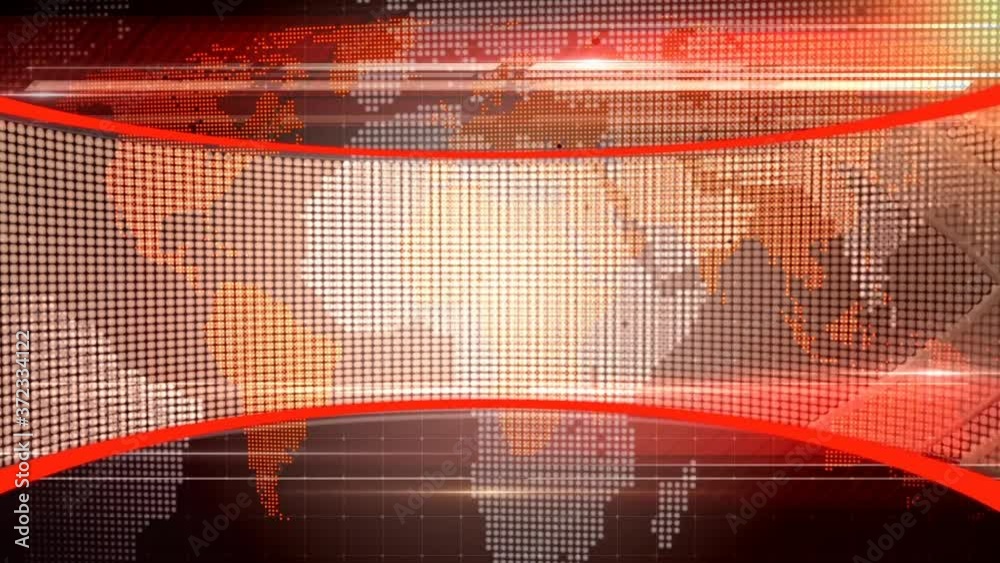 TV news intro with no title