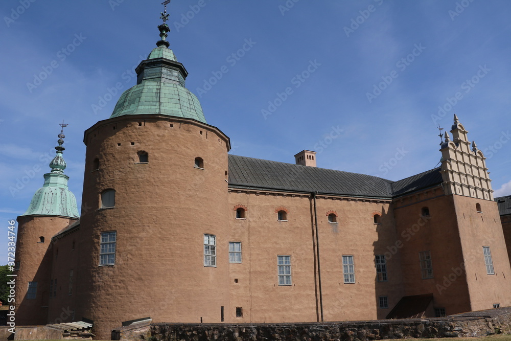 Obraz premium Summer at Kalmar Castle in Kalmar, Sweden