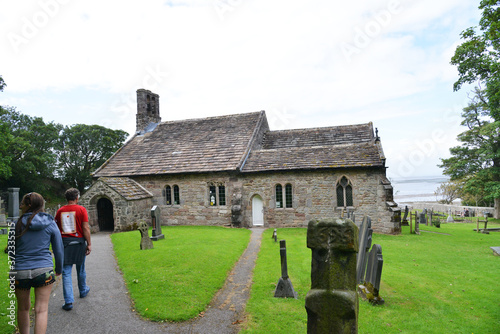 Heysham Church, Lancashire, Morecambe, England, UK photo