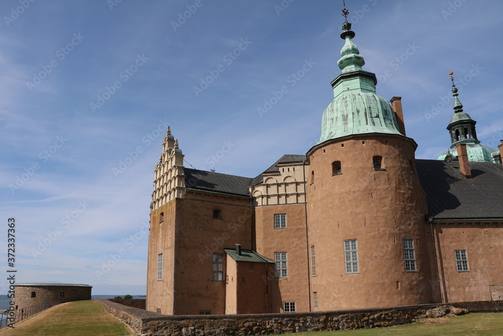 Summer at Kalmar Castle in Kalmar, Sweden