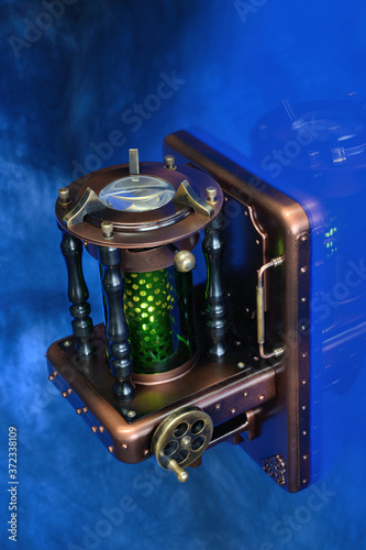 Retro futuristic lamp
