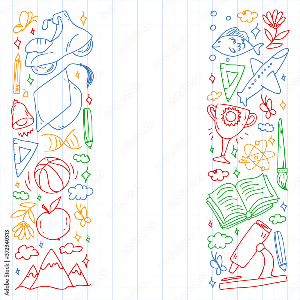 Back to school. Creativity and imagination.