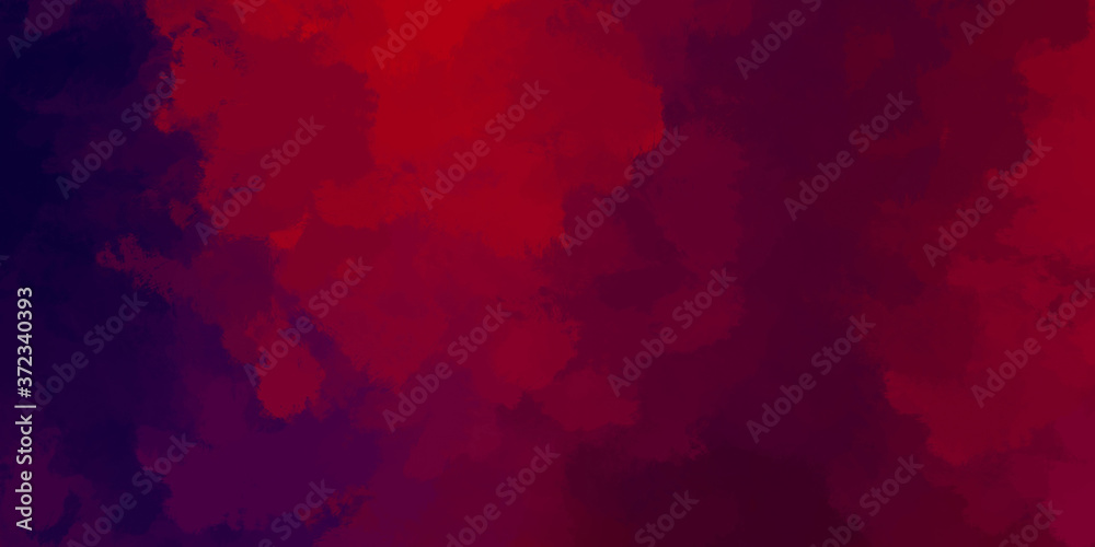 Abstract background of colorful brush strokes. Brushed vibrant wallpaper. Painted artistic creation. Unique and creative illustration.