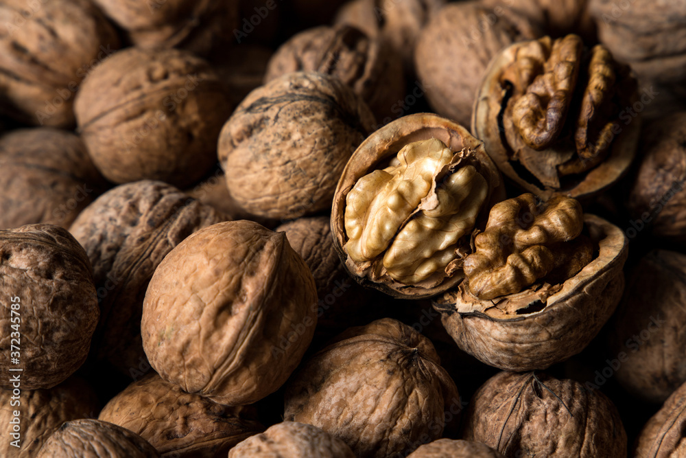 walnuts natural background walnuts natural background