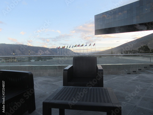 Ecuador.  La Mitad del Mundo.  Quito photo