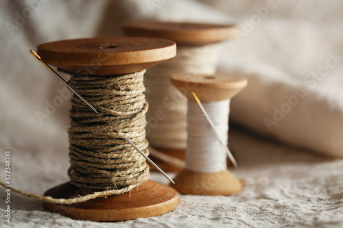 Spools of Thread and Twine photo