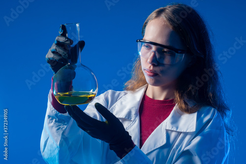 A student in practical clas...