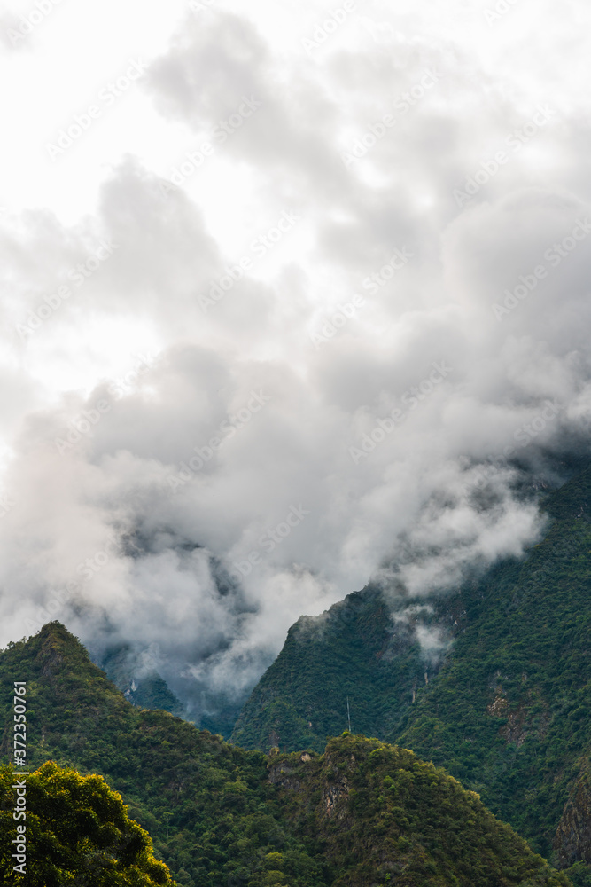 Machu Picchu mountains