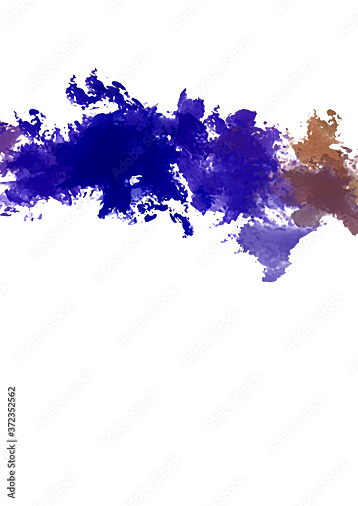 Fototapeta premium Brushed Painted Abstract Background. Brush stroked painting. Artistic vibrant and colorful wallpaper..