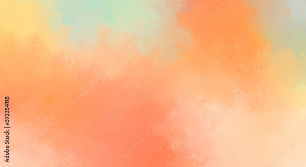 Brushed Painted Abstract Background. Brush stroked painting. Strokes of paint. 2D Illustration.