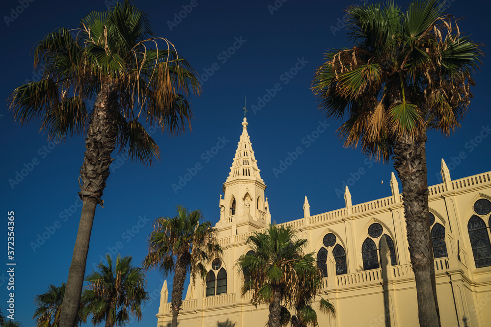 Ciudad y paseo maritimo de Chipiona