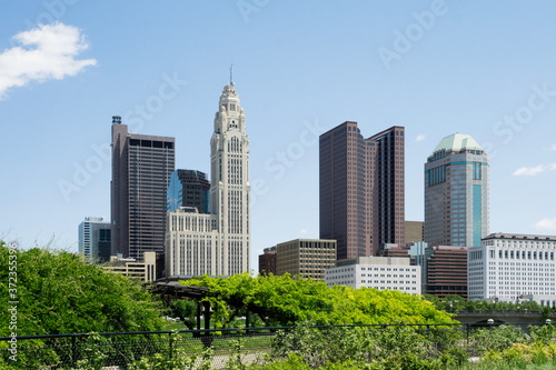 View of Columbus Ohio, Skyline