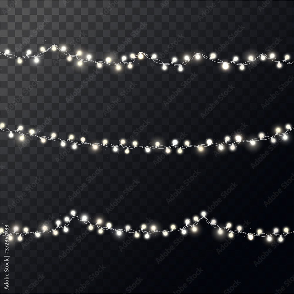 Christmas lights concept
