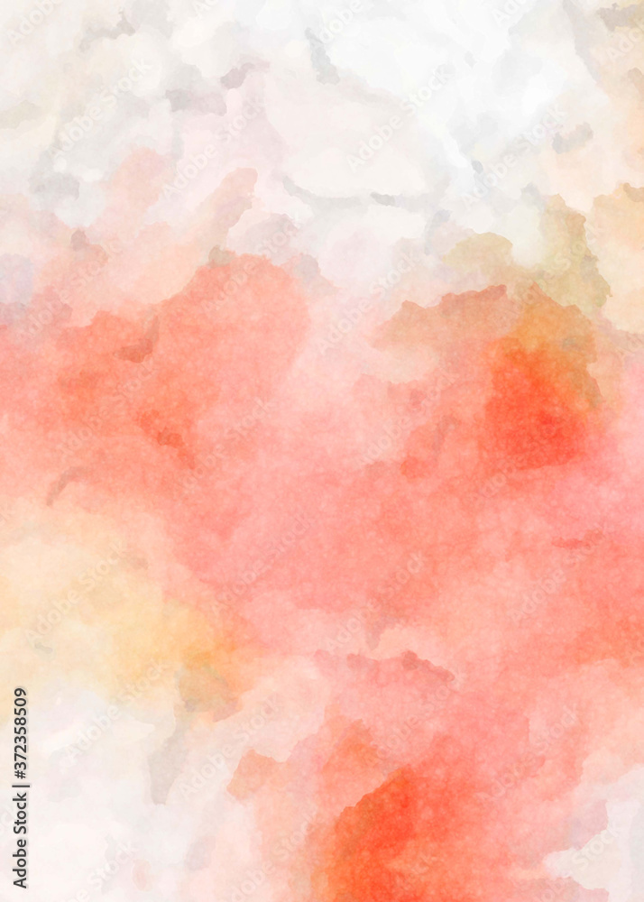 Fototapeta premium Watercolor painted background. Abstract Illustration wallpaper. Brush stroked painting. 2D Illustration.