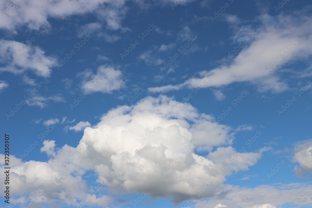 Fototapeta premium blue sky with clouds