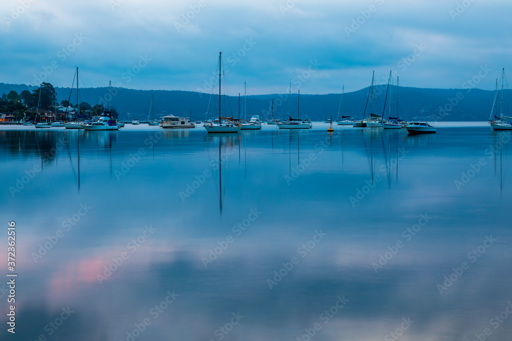 boats in marina