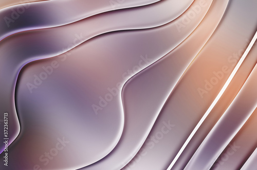 Abstract pattern glossy color background. Vibrant colorful wavy texture wall. Creative and beautiful wallpaper.