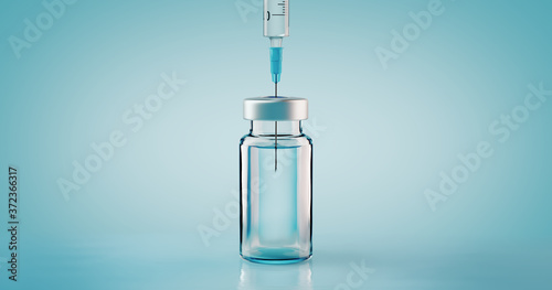 Vaccination or drug concept image photo