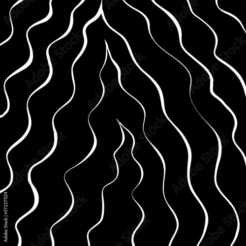 White and black vector. Grunge background. Abstract brush pattern.