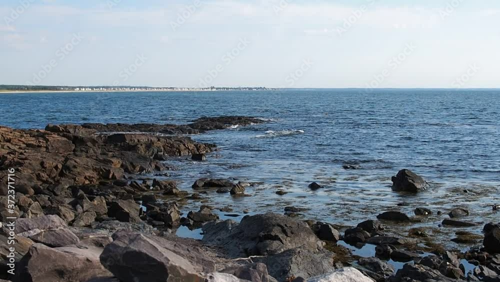 the atlantic ocean in coastal Maine the atlantic ocean in coastal Maine