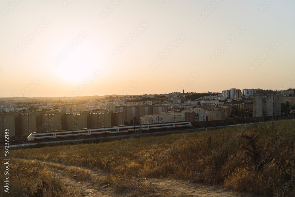 Vistas de un barrio normal de Jerez de la Frontera Vistas de un barrio normal de Jerez de la Frontera