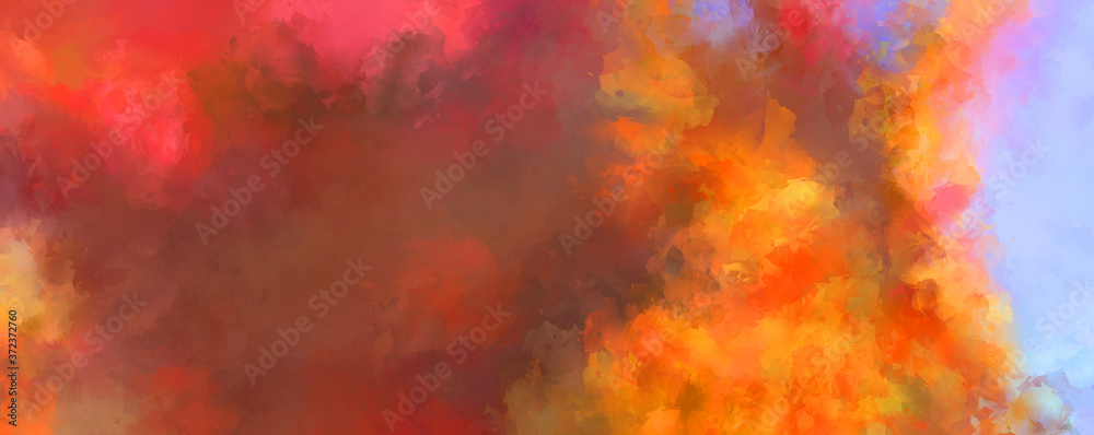 Fototapeta premium Artistic abstract background. Texture painted wallpaper. Creative illustration with strokes of paint. Brush pattern painting.