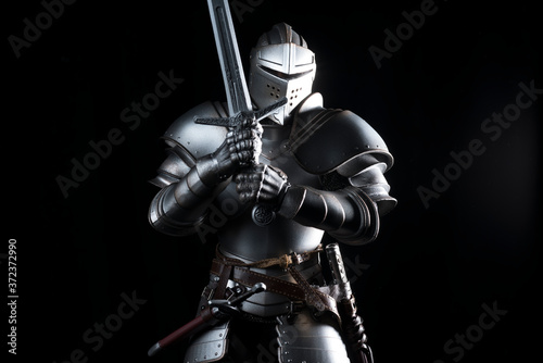 knight black background