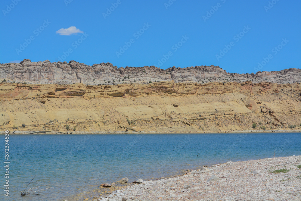 The Reservoir at Flaming Gorge National Recreation Area in Ashley National Forest, Utah