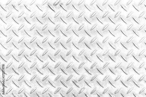 Silver diamond plate texture and background seamless